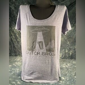 Dutch bros. t shirt.